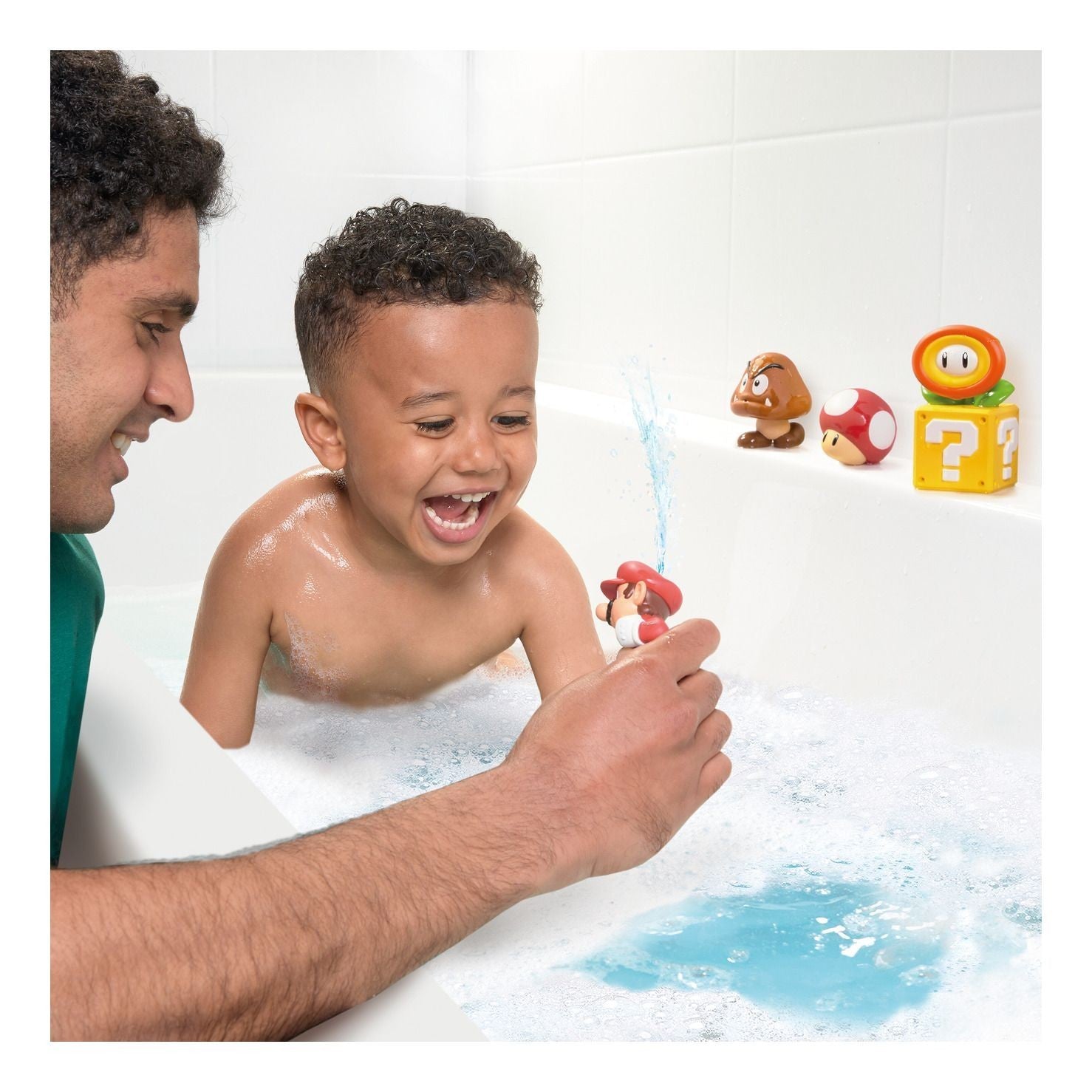 Super Mario Bath Time Toys Pipes Squirters Tomy Toomies
