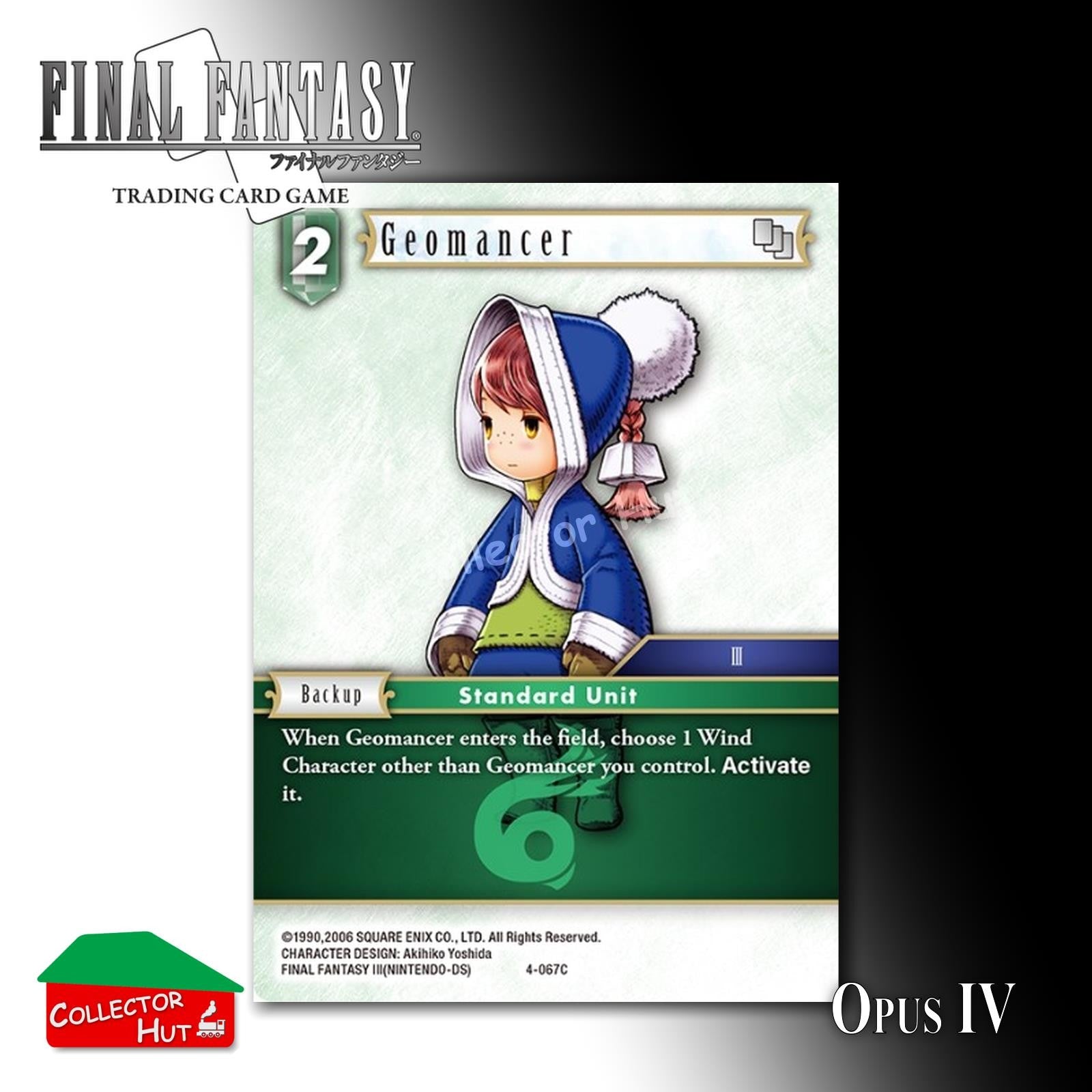 Final Fantasy Trading Card Game OPUS IV 4 Singles You Choose