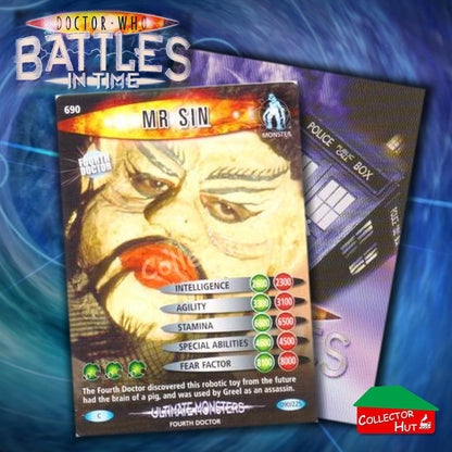 DOCTOR WHO Battles in Time #601-825 ULTIMATE MONSTERS RARE & COMMON Cards