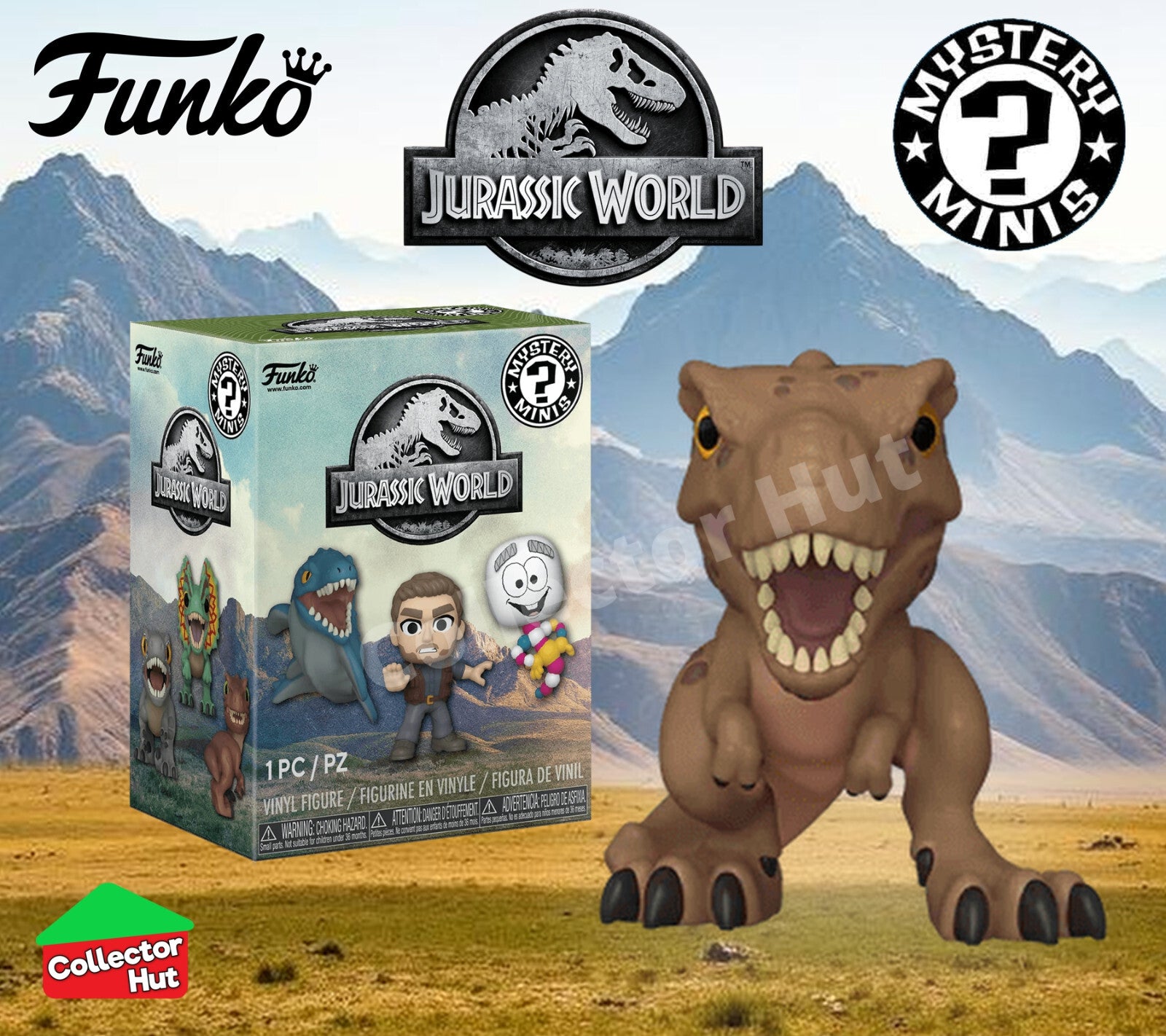Jurassic World Funko Mini Mystery Figures IDENTIFIED