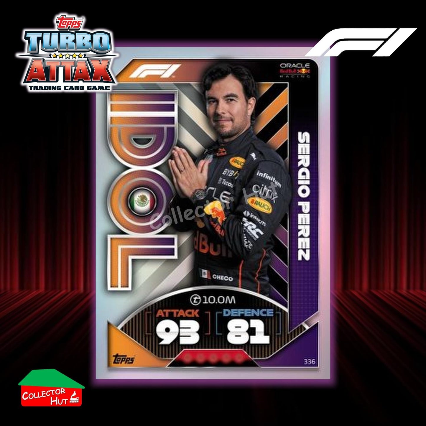 Topps Turbo Attax Formula 1 F1 2022 Limited Edition, 100 Club & Foil Cards