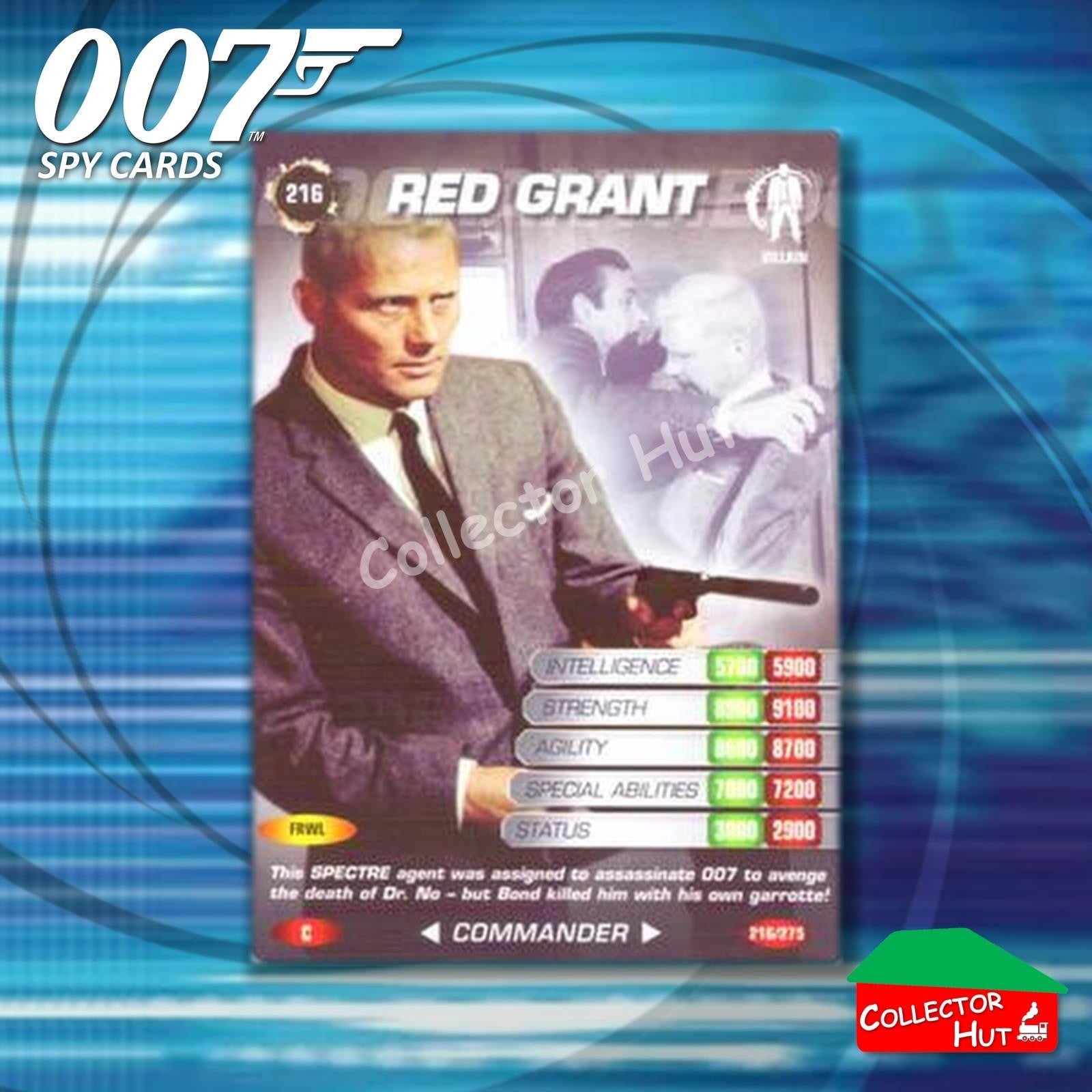 James Bond 007 Commander Spy Cards BASE COMMON YOU CHOOSE