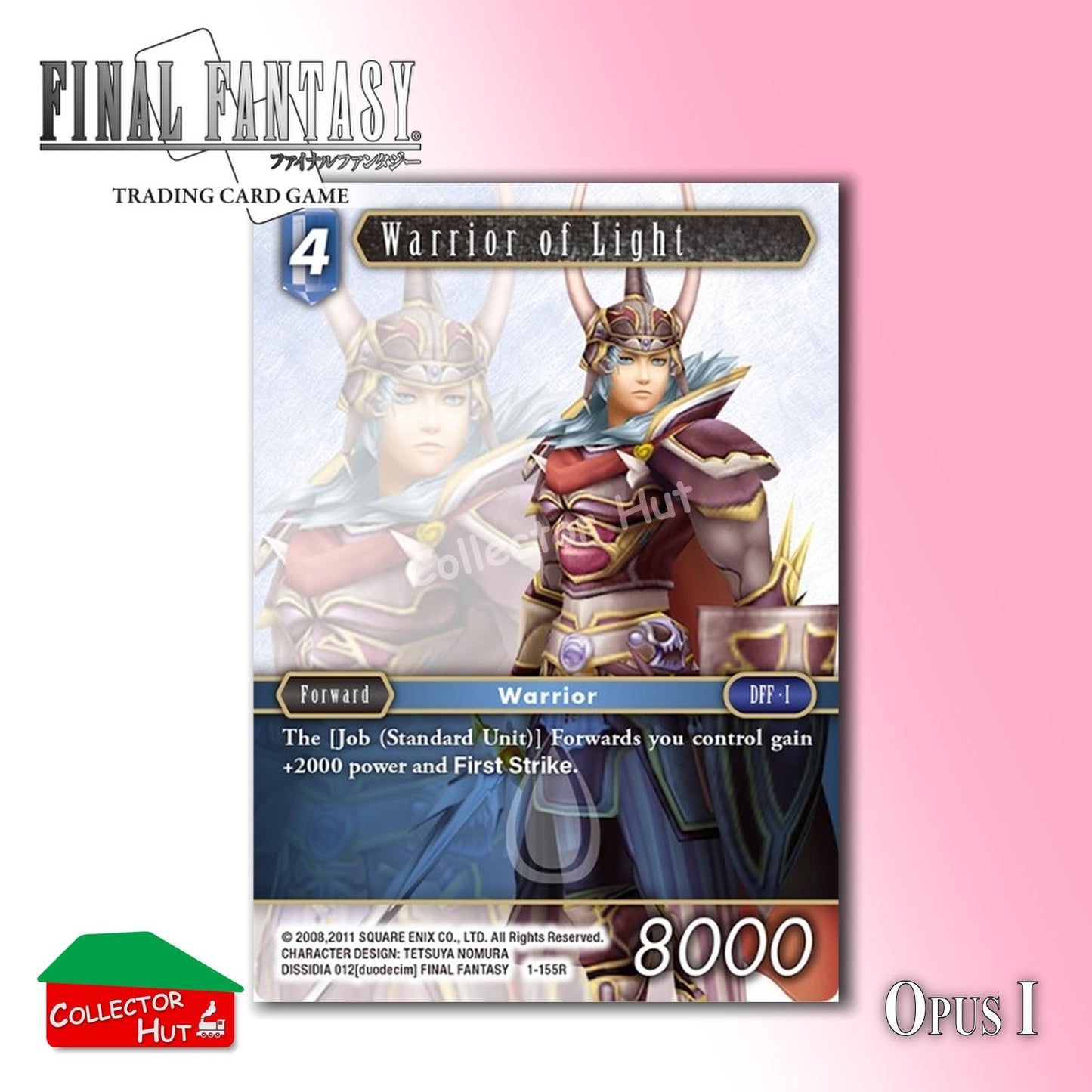 Final Fantasy Trading Card Game OPUS I Singles You Choose
