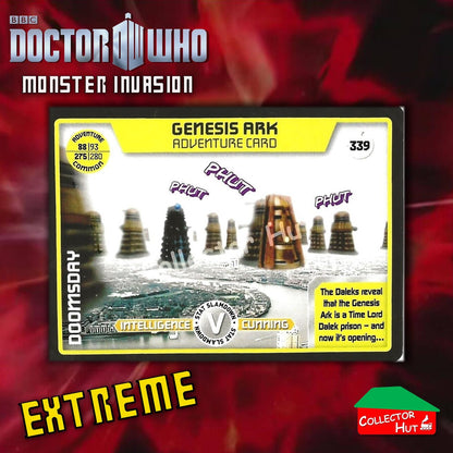 DOCTOR WHO Monster Invasion EXTREME Cards 166-344 New Fresh & Sleeved YOU CHOOSE