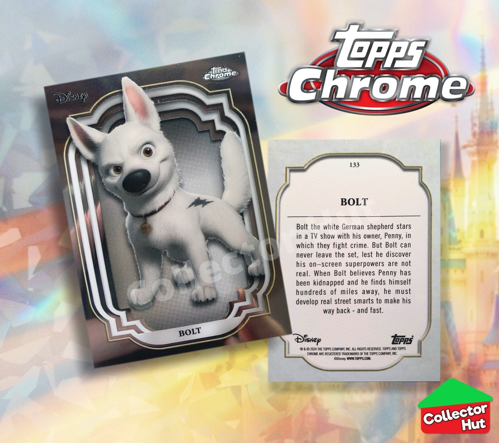Disney Topps Chrome 2024 Base Cards 1-200 Pick Singles to Complete Your Set