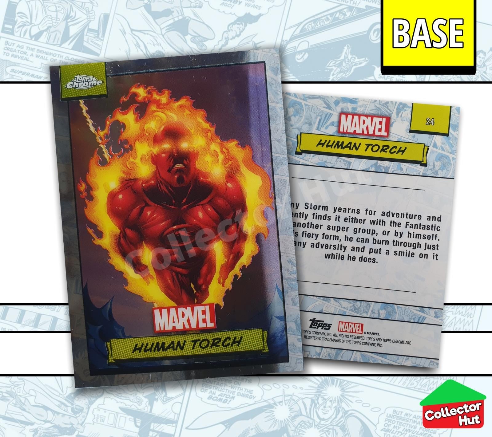 Marvel Topps Chrome 2024 Base Card Collection 1-150 YOU CHOOSE