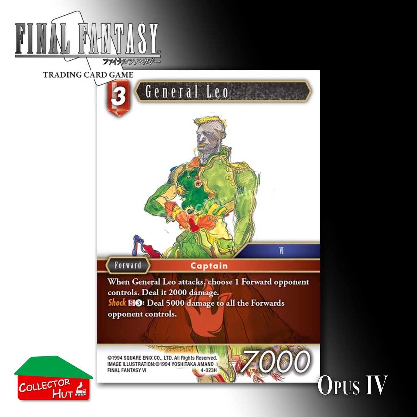 Final Fantasy Trading Card Game OPUS IV 4 FOIL CARDS You Choose