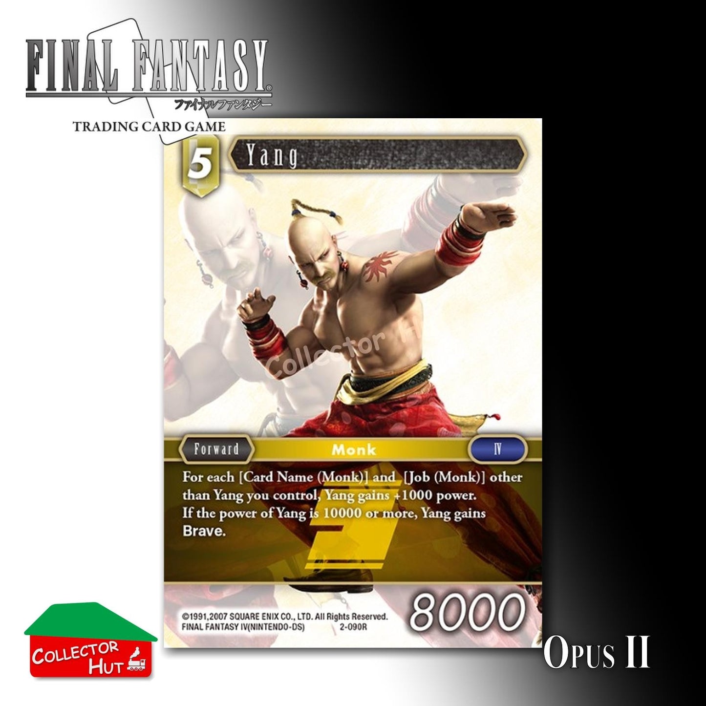 Final Fantasy Trading Card Game OPUS II 2 Singles You Choose