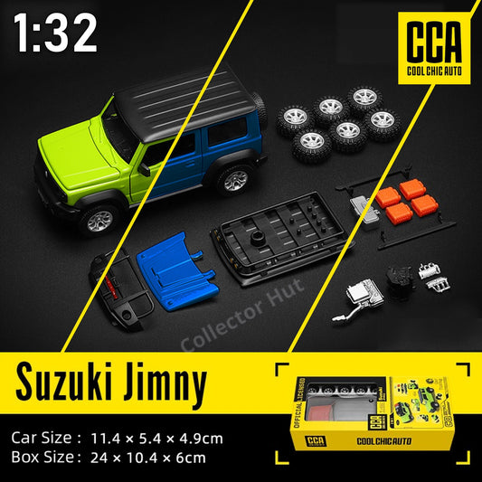 Suzuki Jimny 1:32 Scale Official Customisable Die Cast Model Kit CCA