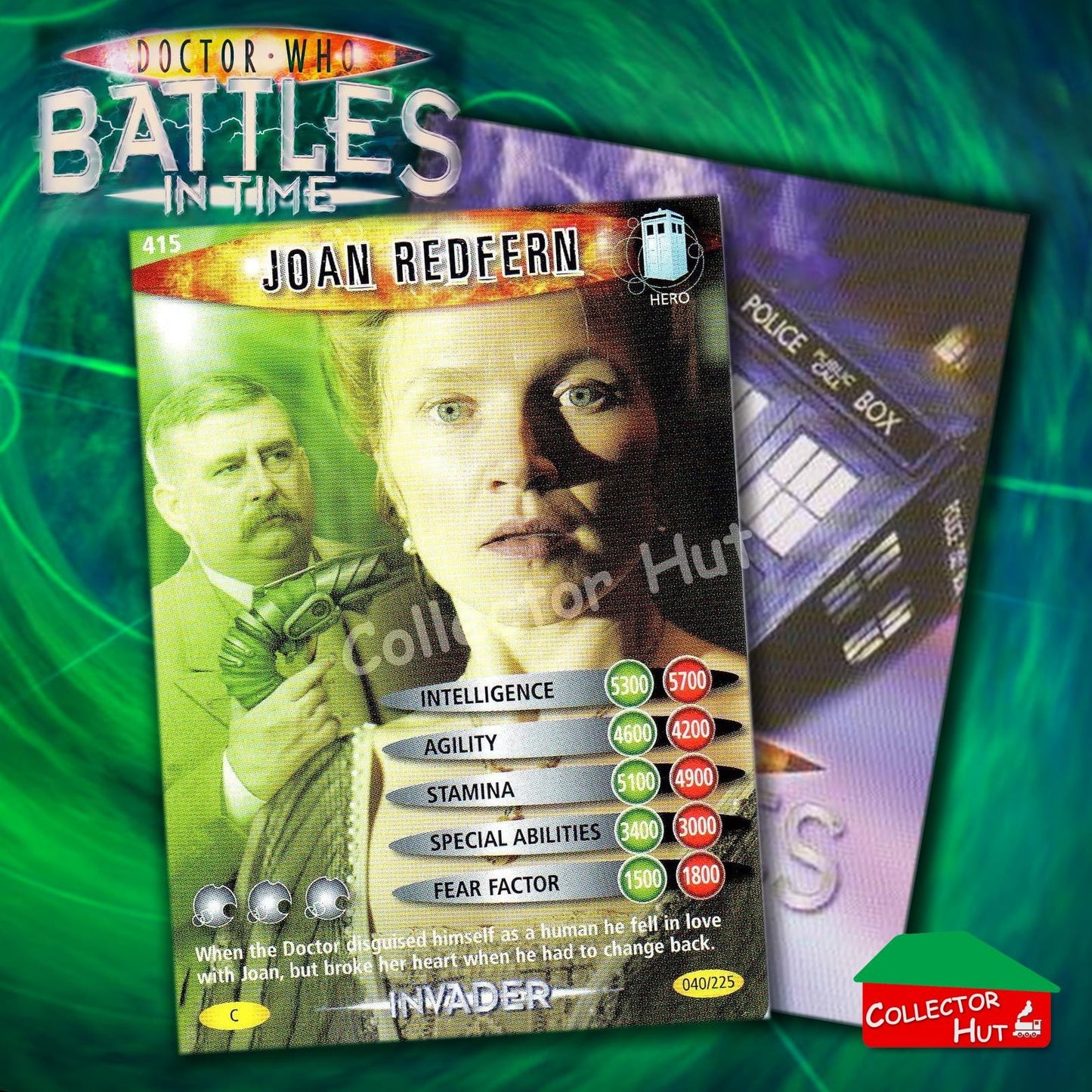 DOCTOR WHO Battles in Time #376-600 INVADER RARE & COMMON CARDS YOU CHOOSE