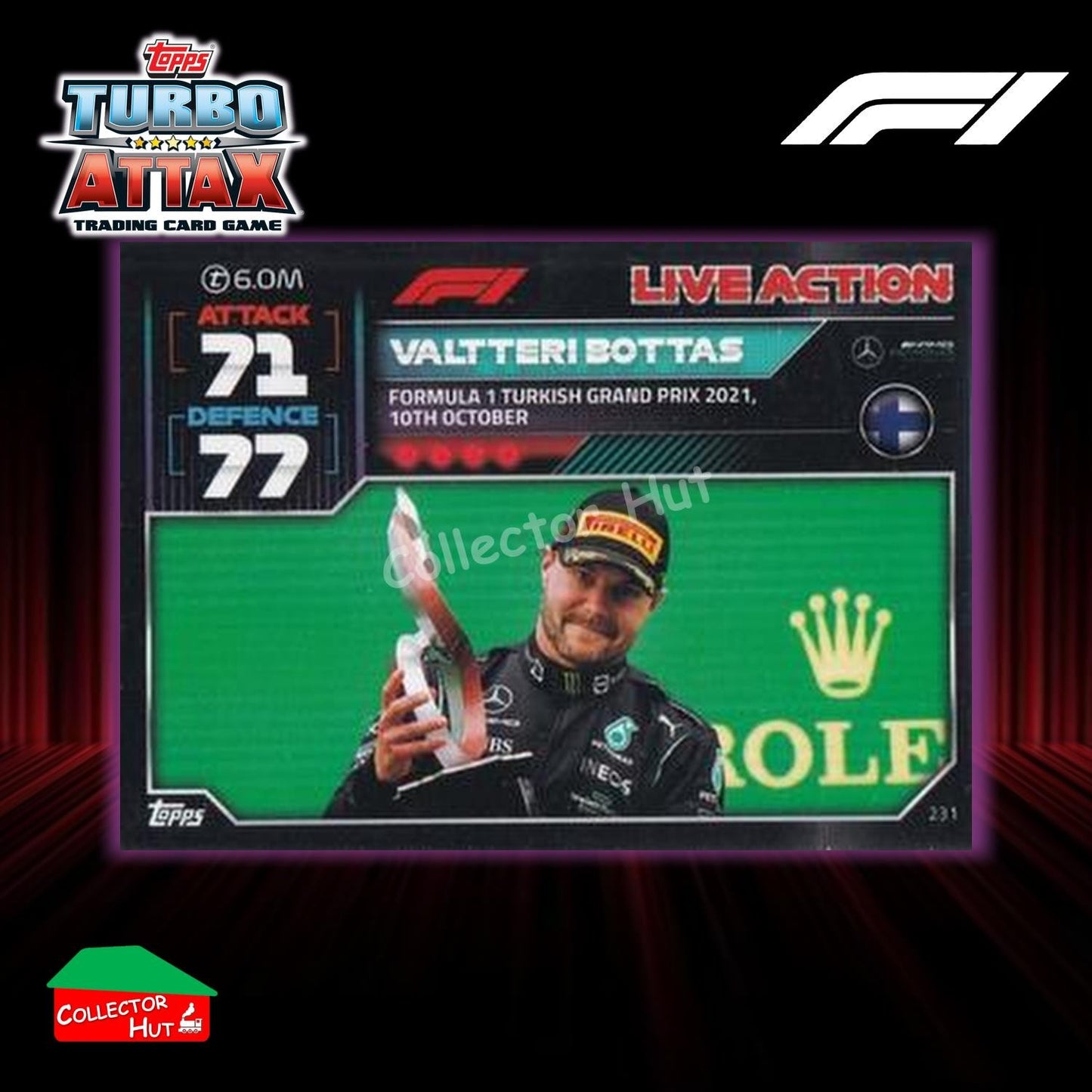Topps Turbo Attax Formula 1 F1 2022 #136-279 Base Cards YOU CHOOSE