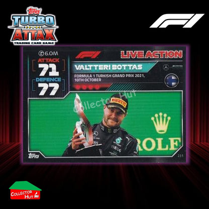 Topps Turbo Attax Formula 1 F1 2022 #136-279 Base Cards YOU CHOOSE