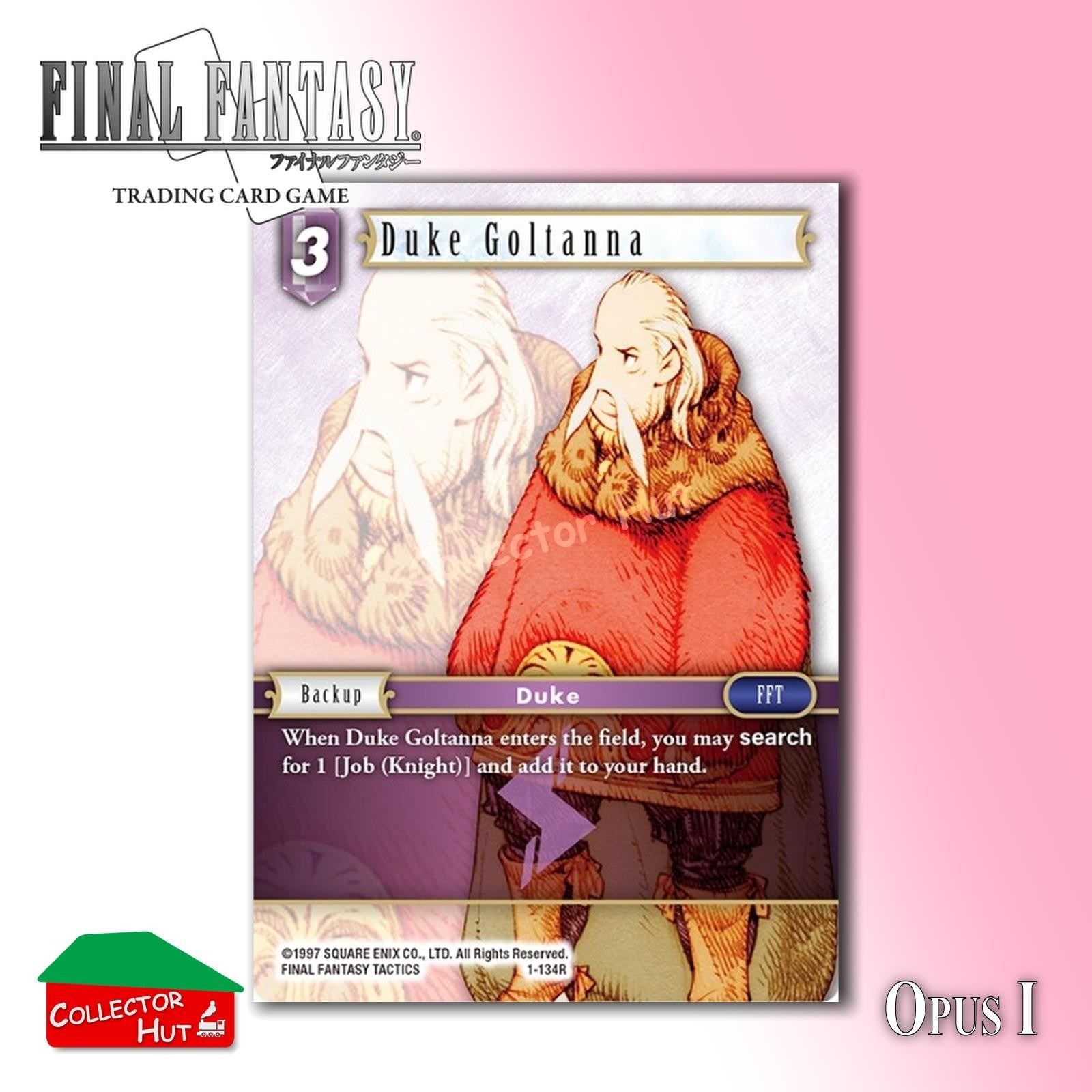 Final Fantasy Trading Card Game OPUS I Singles You Choose