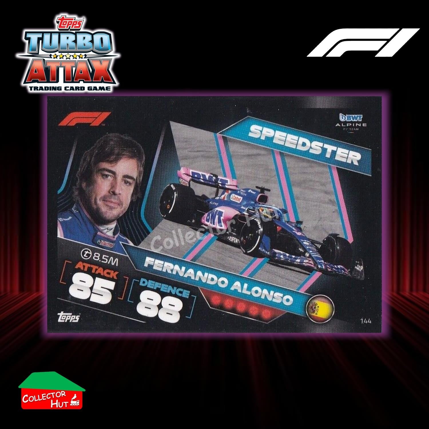 Topps Turbo Attax Formula 1 F1 2022 #136-279 Base Cards YOU CHOOSE