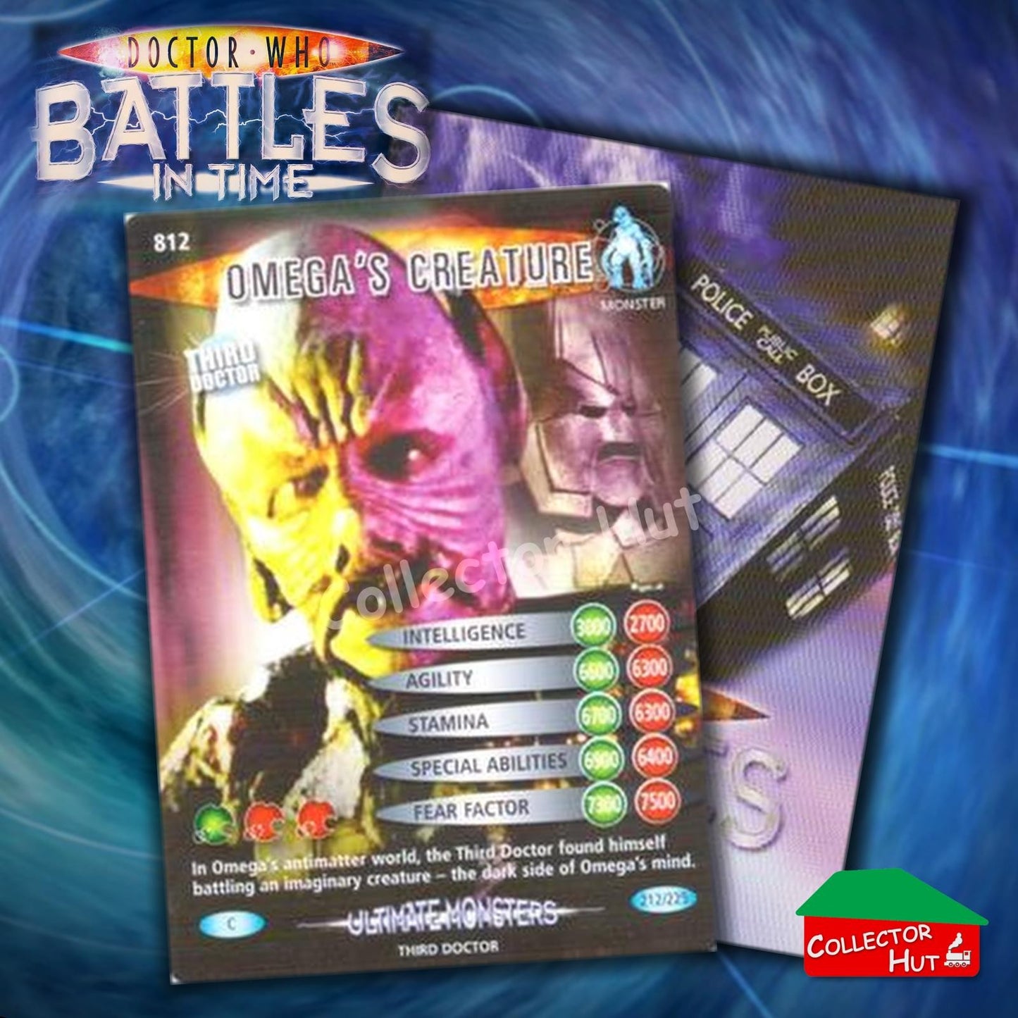 DOCTOR WHO Battles in Time #601-825 ULTIMATE MONSTERS RARE & COMMON Cards