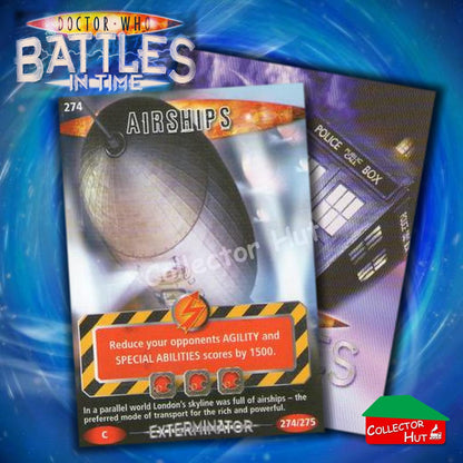 DOCTOR WHO Battles in Time #140-275 EXTERMINATOR RARE & COMMON Cards YOU CHOOSE
