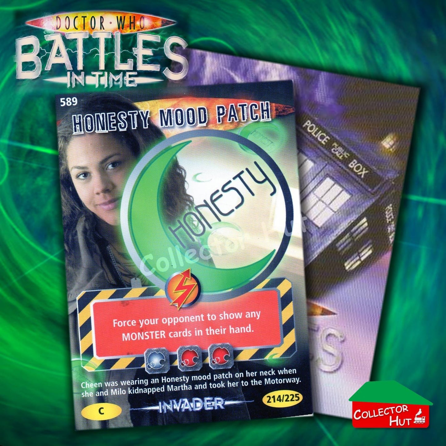 DOCTOR WHO Battles in Time #376-600 INVADER RARE & COMMON CARDS YOU CHOOSE