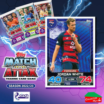 TOPPS MATCH ATTAX SPFL 2022/23 #163-264 Choose Your Card