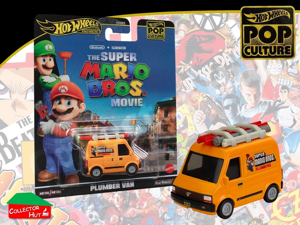 Hot Wheels Premium Pop Culture Themed Vehicles HXD63 Real Riders