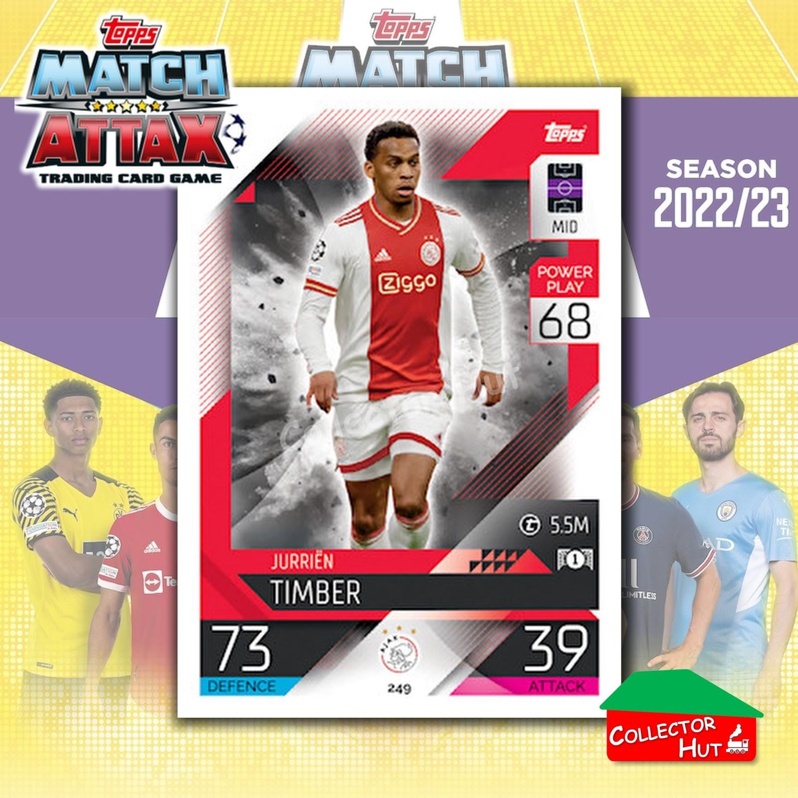 Topps Match Attax Europa Champions League 2022/23 TCG Trading Cards Base 190-387