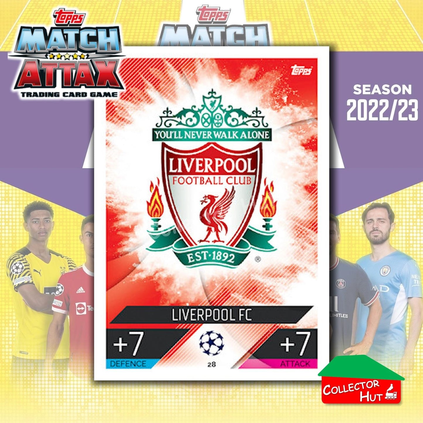 Topps Match Attax Europa Champions League 2022/23 TCG Trading Cards Base 1-189