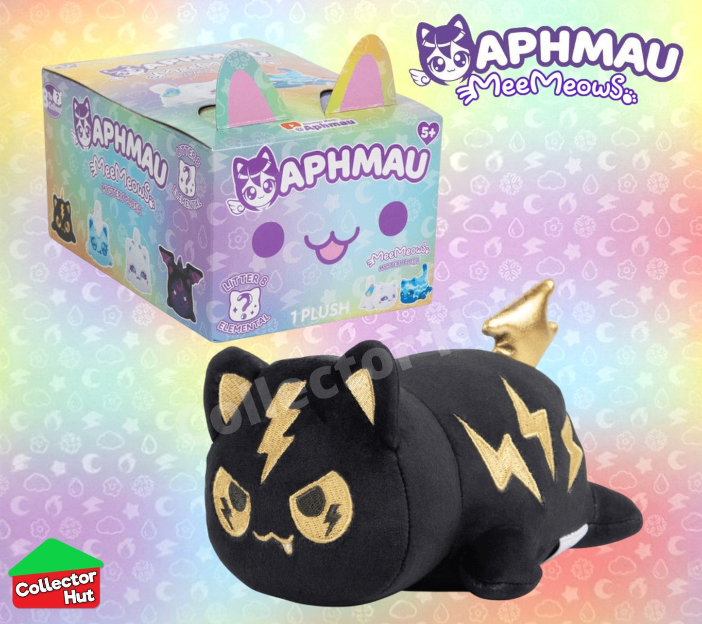 Aphmau MeeMeows Mystery 6" Plush Litter 8 ELEMENTAL IDENTIFIED You Choose