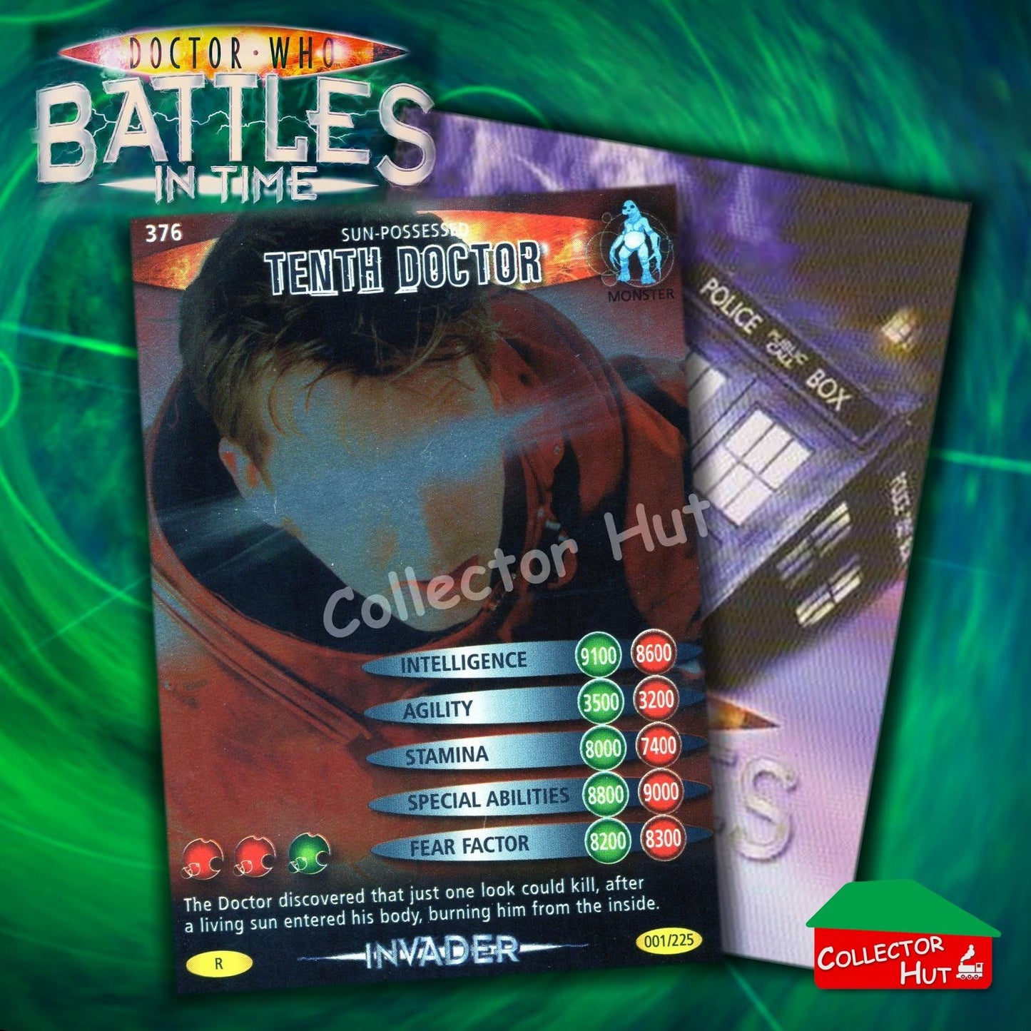 DOCTOR WHO Battles in Time #376-600 INVADER RARE & COMMON CARDS YOU CHOOSE