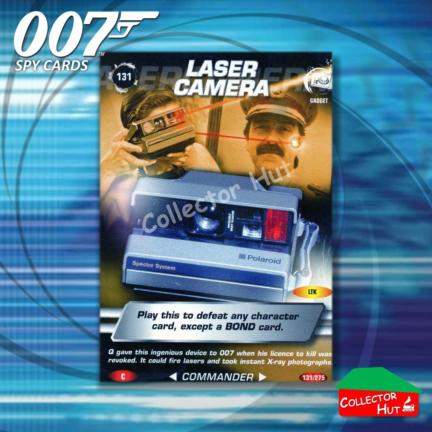 James Bond 007 Commander Spy Cards BASE COMMON YOU CHOOSE