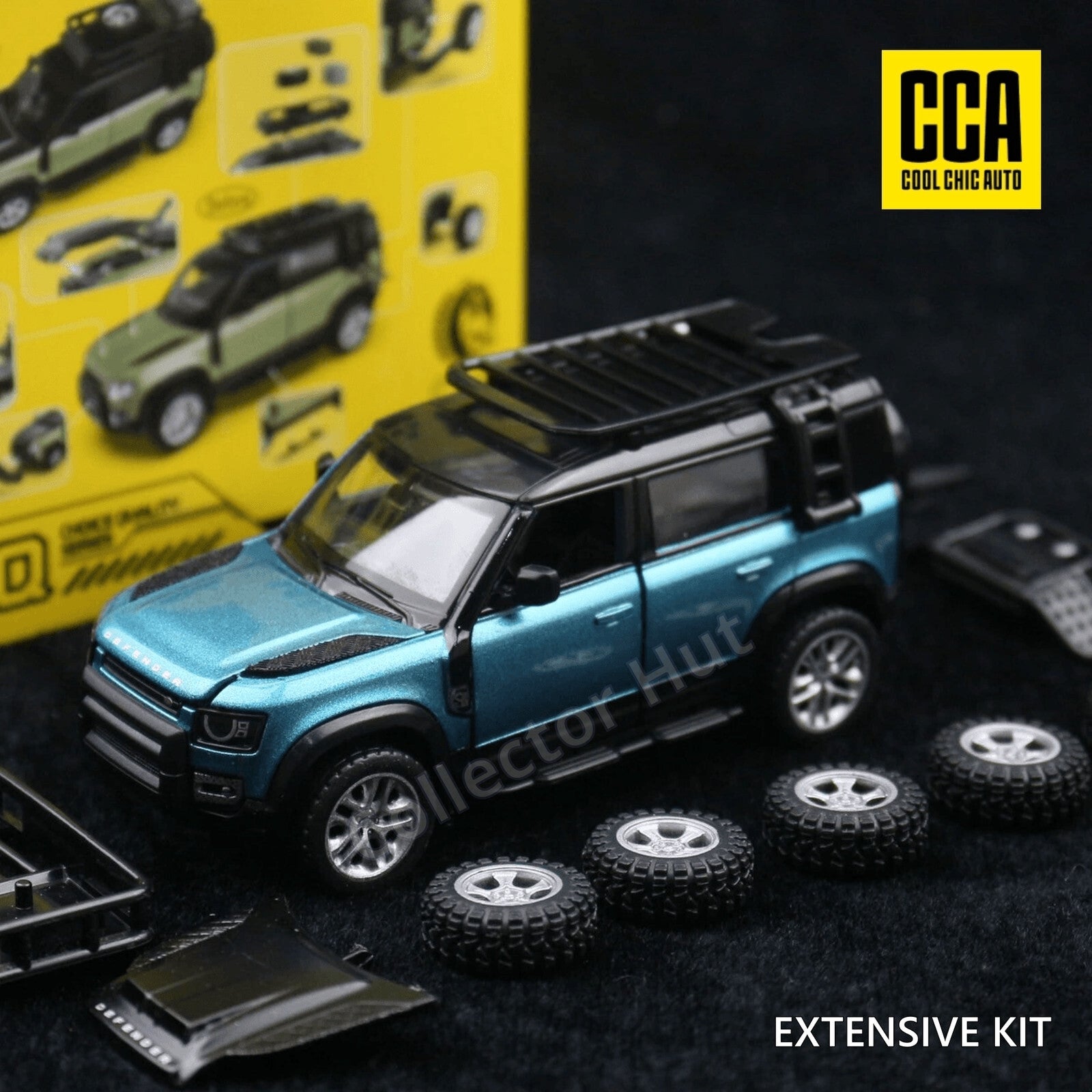 Land Rover Defender 110 1:43 Scale Official Customisable Model Kit CCA