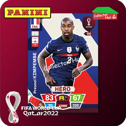 Panini Adrenalyn XL Qatar World Cup 2022 Trading Cards BASE SET #28-144