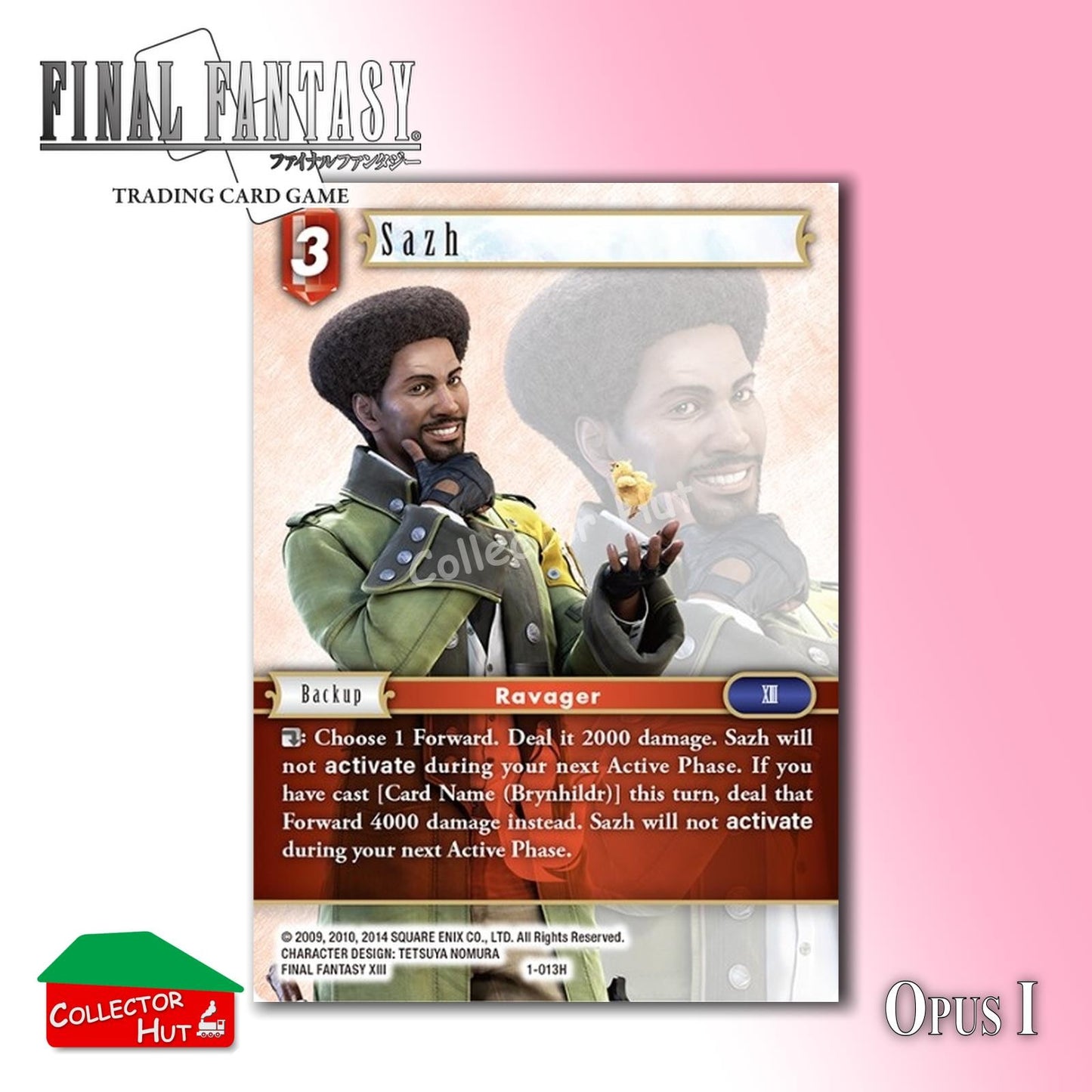 Final Fantasy Trading Card Game OPUS I Singles You Choose