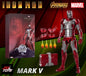 Iron Man Marvel Action Figures 1:10 Scale Avenger Infinity Saga MK 1-85 ZD Toys