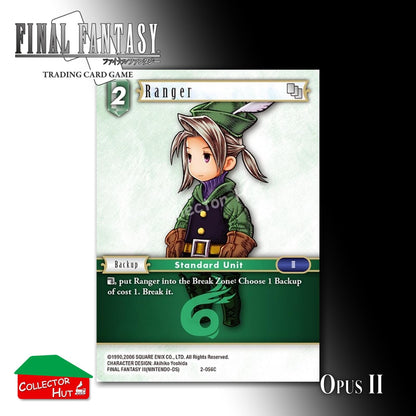 Final Fantasy Trading Card Game OPUS II 2 Singles You Choose