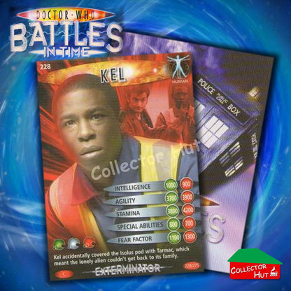 DOCTOR WHO Battles in Time #140-275 EXTERMINATOR RARE & COMMON Cards YOU CHOOSE