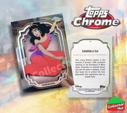 Disney Topps Chrome 2024 Base Cards 1-200 Pick Singles to Complete Your Set
