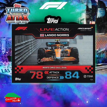 Topps Turbo Attax Formula 1 F1 2023 2023/24 Base Cards #1 - #171