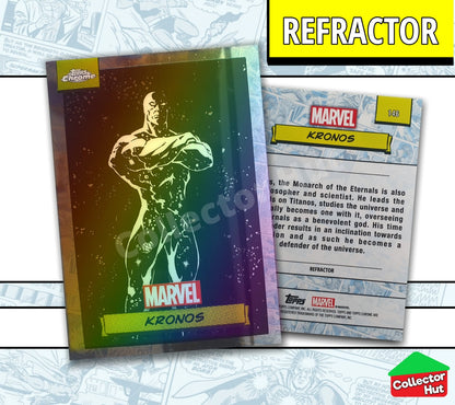 Marvel Topps Chrome 2024 REFRACTOR Card Collection YOU CHOOSE