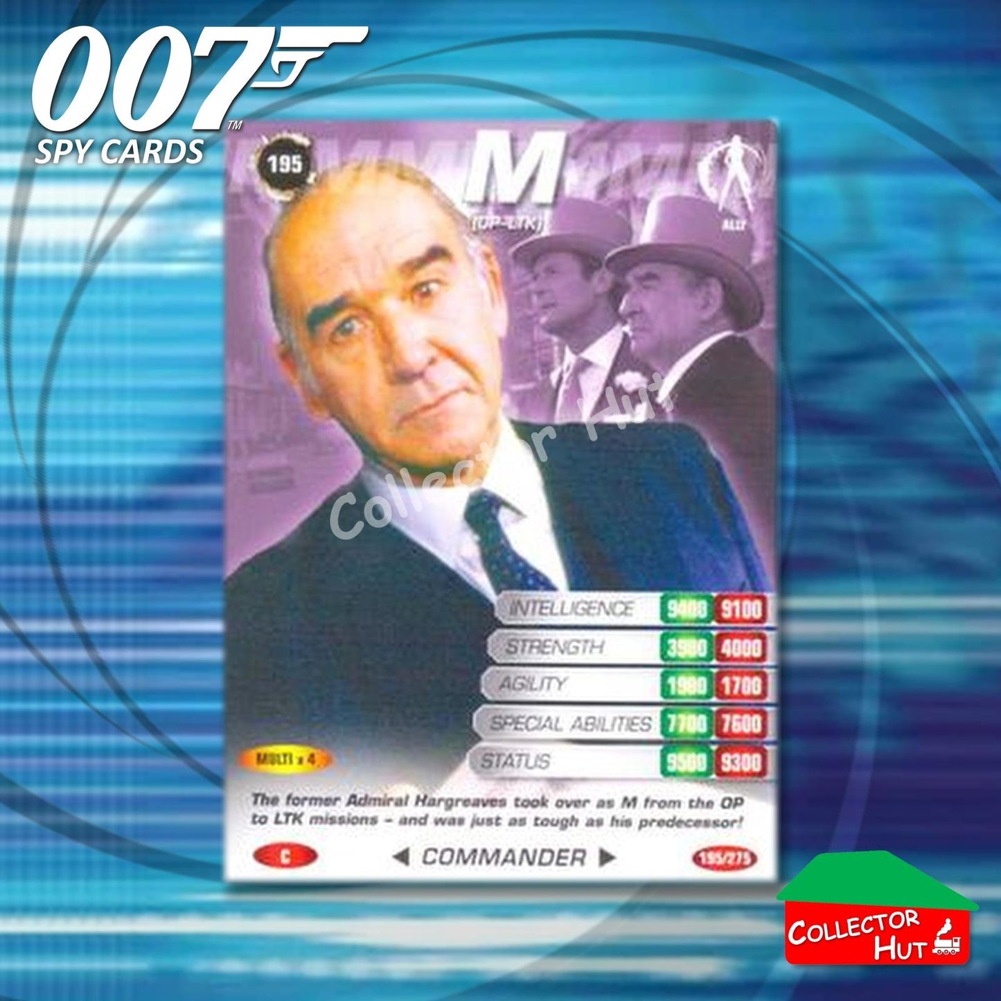 James Bond 007 Commander Spy Cards BASE COMMON YOU CHOOSE