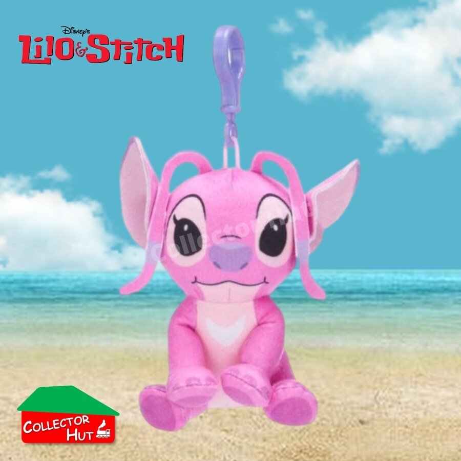 Disney Stitch 4.5" Plush Toy Bag Hangers Genuine Collectible 