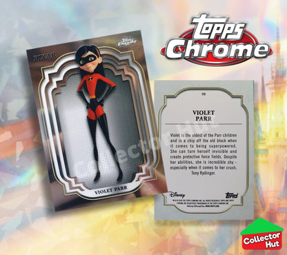 Disney Topps Chrome 2024 Base Cards 1-200 Pick Singles to Complete Your Set