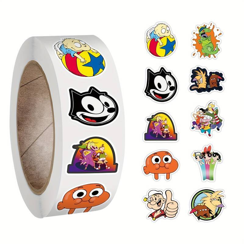 Awesome Stickers Novelty Anime Cartoon Animals Artistic 100's to Choose From