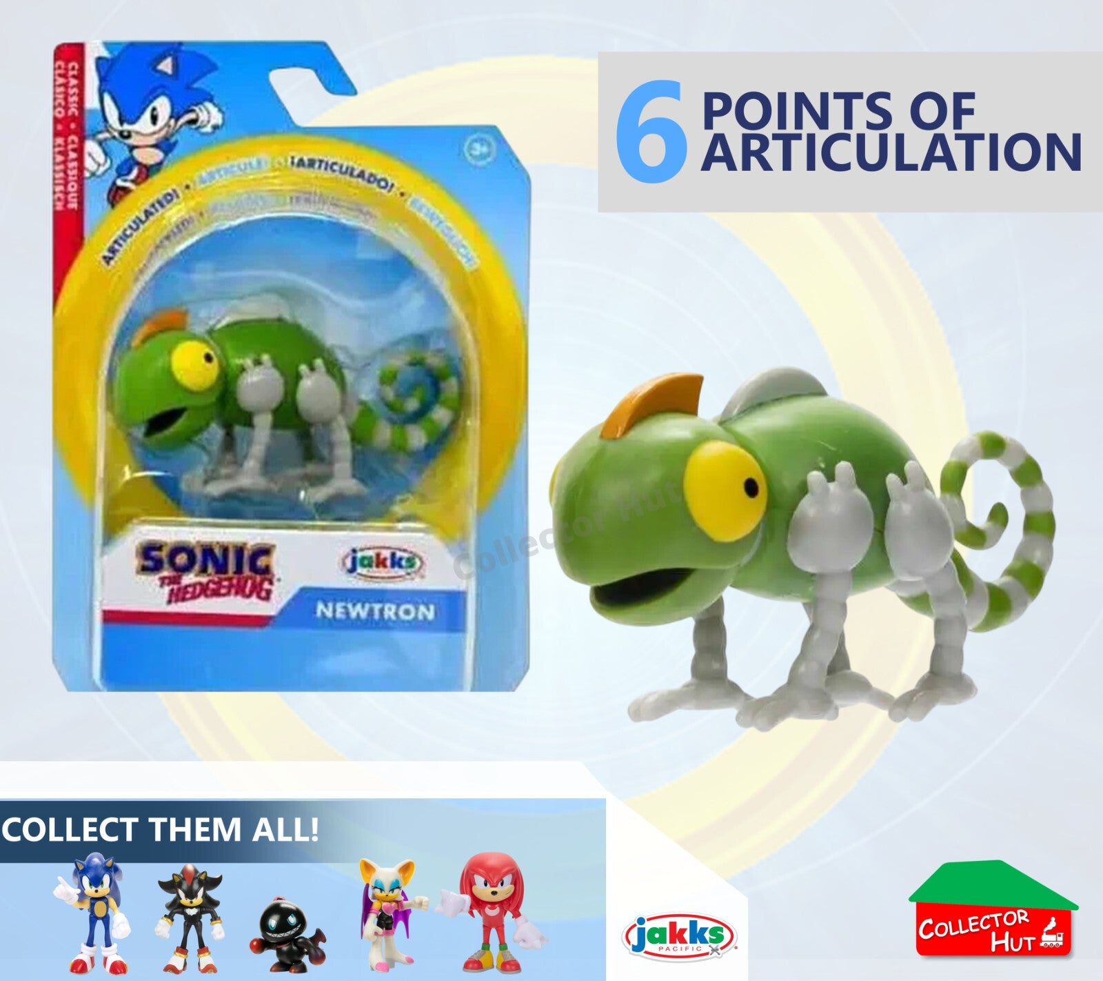 Sonic the Hedgehog Figures 2.5" JAKKS Posable Collectible CHOOSE YOUR CHARACTER