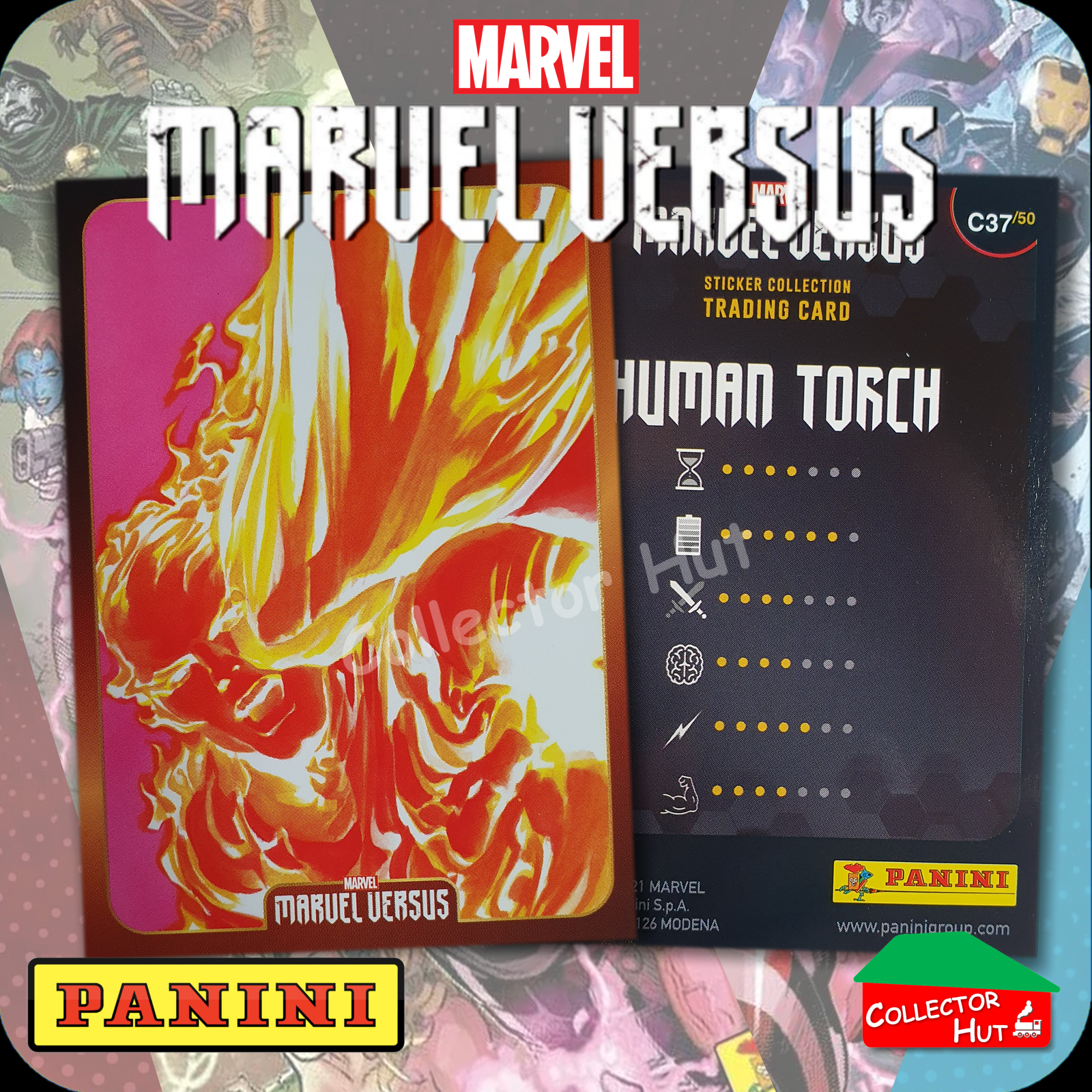 Panini Marvel Versus 2022 Series Trading Cards 1-50 NEW FRESH You Choose