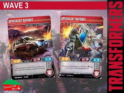 Transformers TCG CHARACTER Trading Cards All Waves