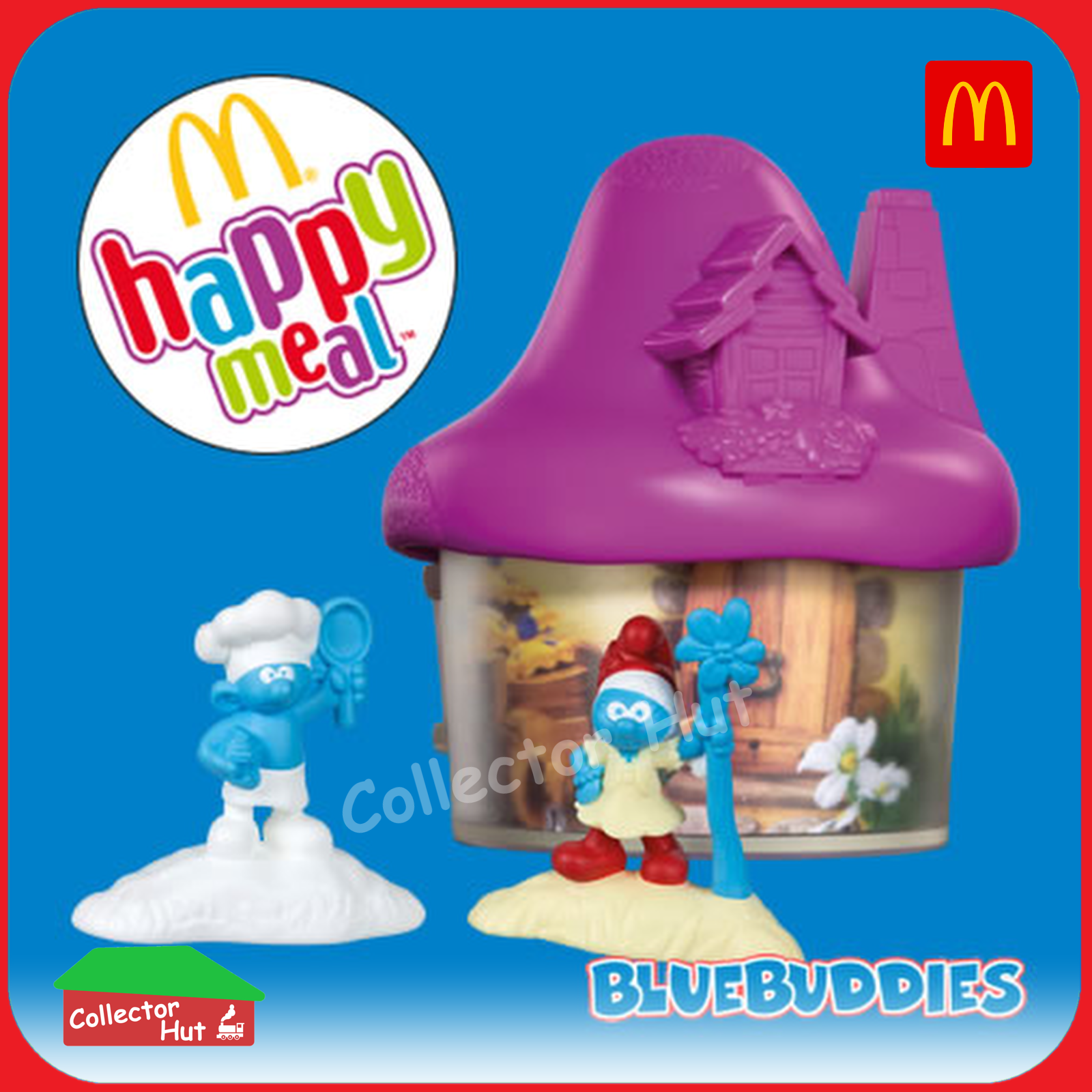 McDonald's Happy Meal Toys The Smurfs Lost Village (2017)