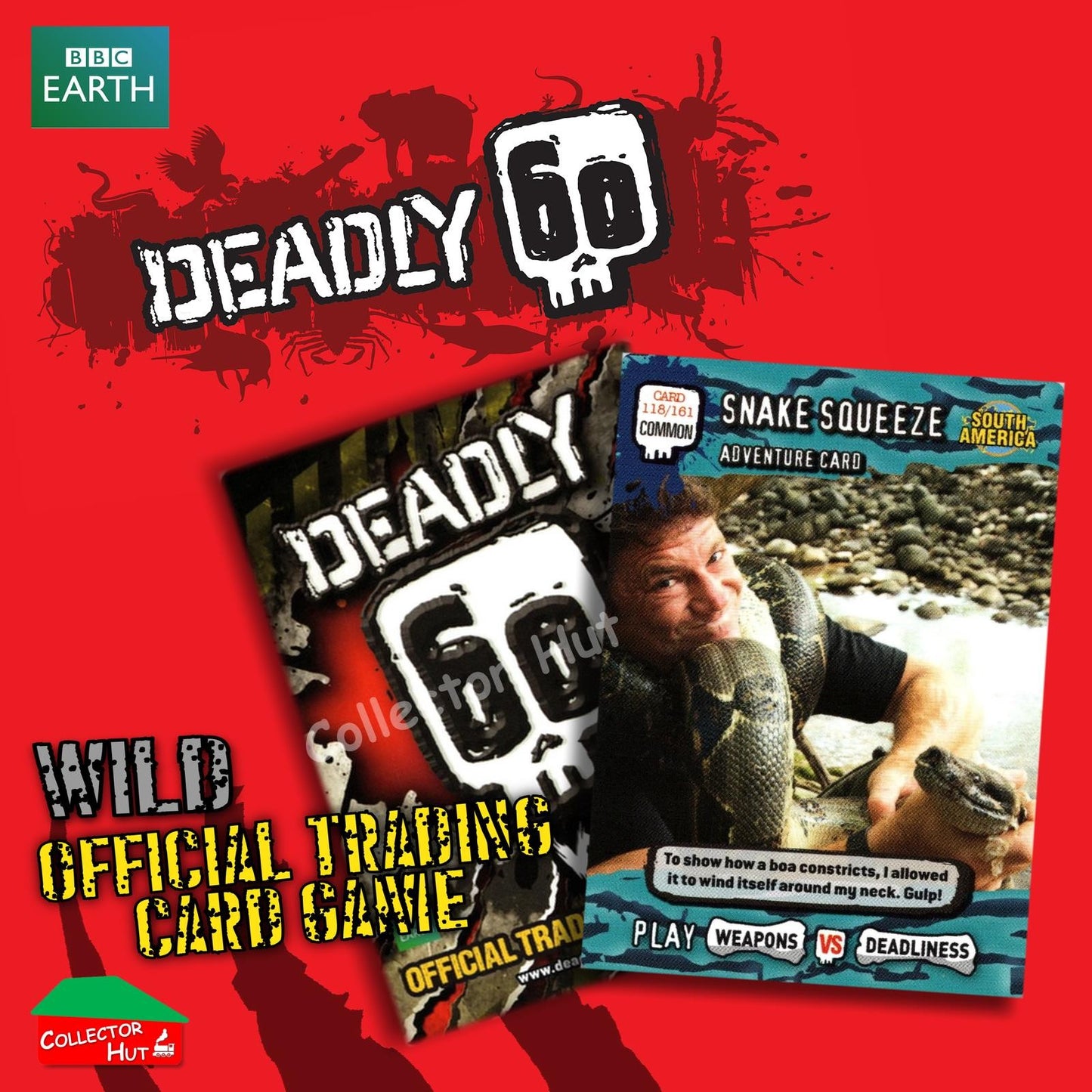 CBBC Deadly 60 WILD Trading Cards  Choose Your Cards