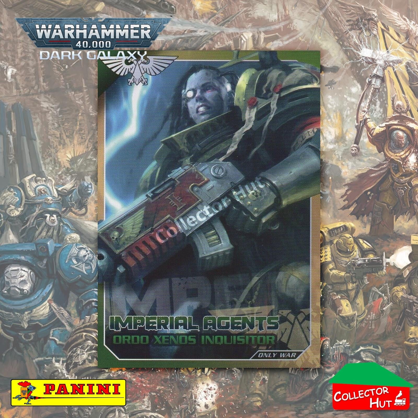 PANINI Warhammer 40,000 Dark Galaxy Only War Base Trading Cards #1-225