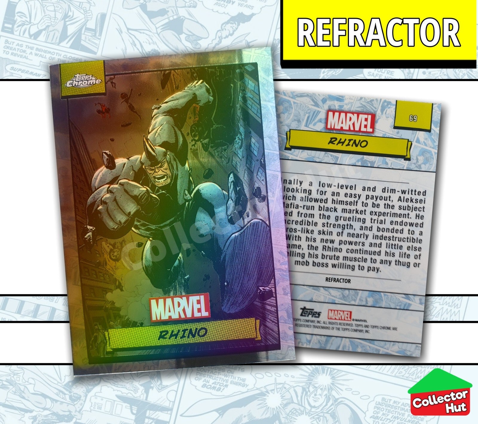 Marvel Topps Chrome 2024 REFRACTOR Card Collection YOU CHOOSE