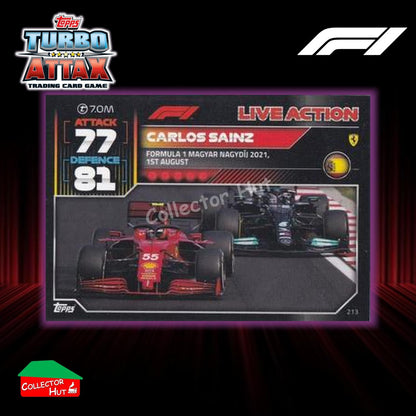 Topps Turbo Attax Formula 1 F1 2022 #136-279 Base Cards YOU CHOOSE