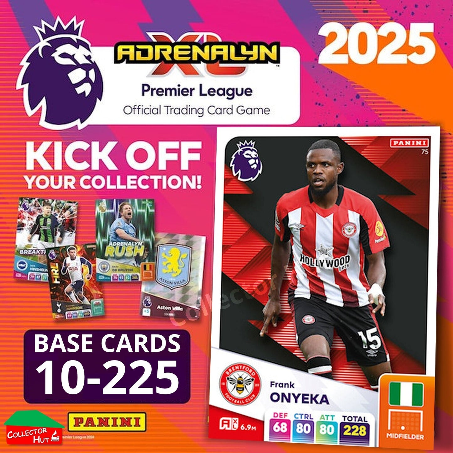 Panini Adrenalyn XL Premier League 2025 2024/25 Base & Foils #10-225